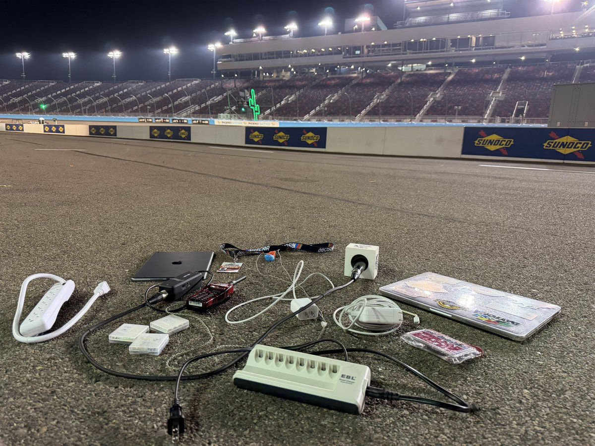 Decided to leave it all on the track this season. 🏁

Almost a decade covering this sport. I’m so appreciative of every moment. 

Thanks, as alway, for following along. 🙏🏻

(PS: This idea looked cooler in my mind lol) 

#NASCAR