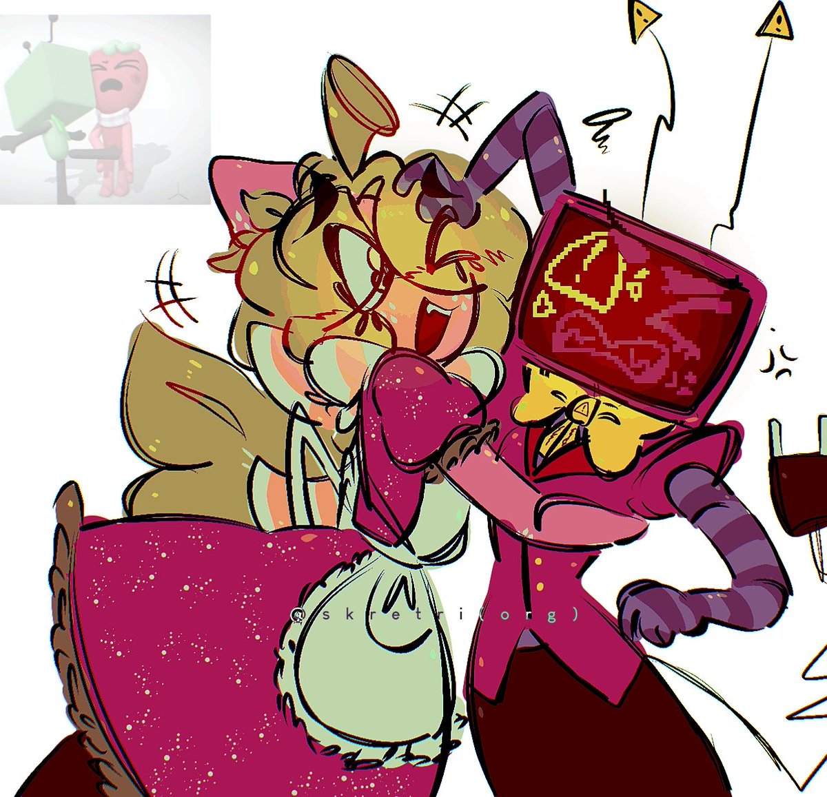 skretriorg's tweet image. Just like an angry cat ... 😾

Veesona belongs to @zanesitoo 
Follow @veeware_exe tee-hee
#berryvision #berrybot #sprout #vee #sproutsona #veesona #dandysworld