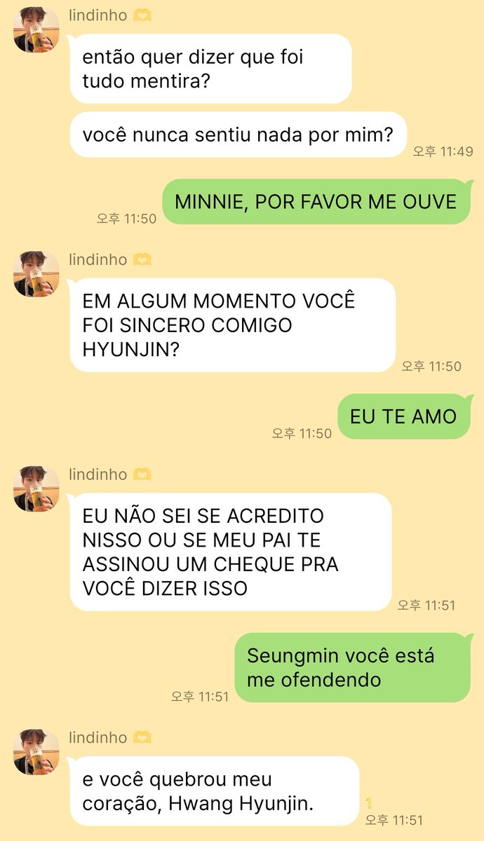 #Seungjin 🤎  Hyunjin foi procurado meses antes pelo pai de Seungmin que o propôs cuidar de seu filho na faculdade como um segurança oculto, o que não foi um grande desafio já que tinham amigos em comum. 
Porém tudo desanda quando Hwang se vê completamente apaixonado pelo Kim.