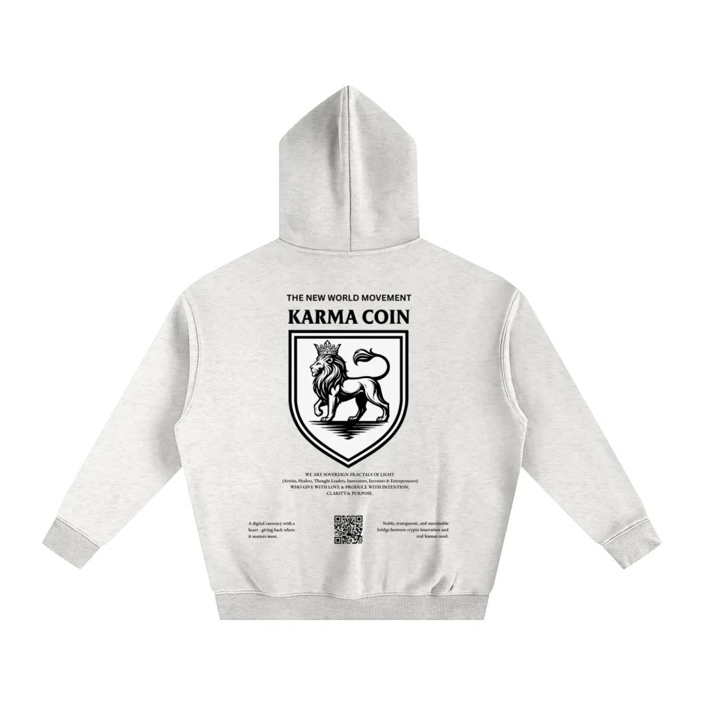 KovoArt's tweet image. Either We Make History Or We Endure It 
Specs: 400gsm 
FAB: Heavyweight Fleece 
Artist: Kovo  x  Karma Coin ✨