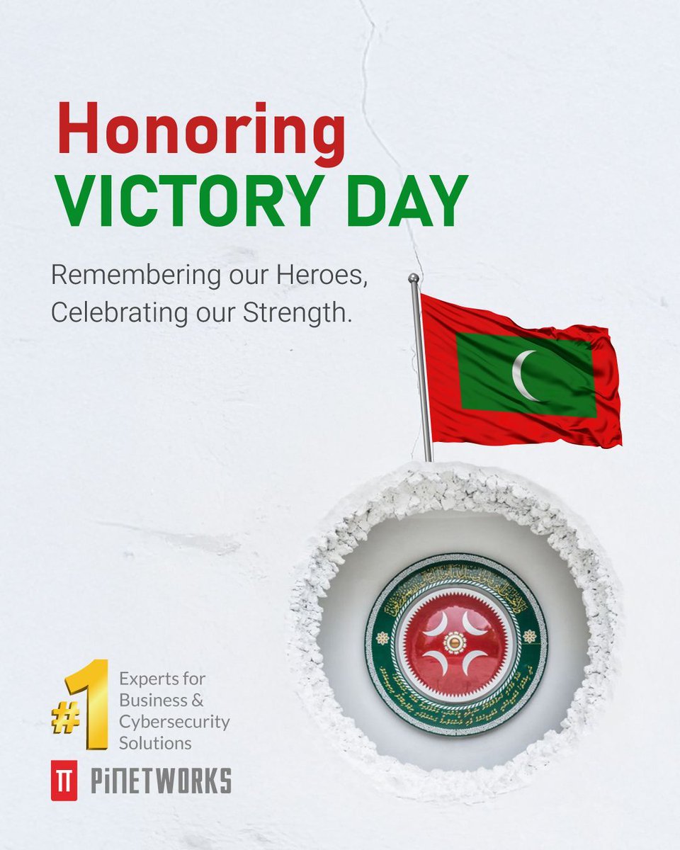 pinetworks's tweet image. 💪 Happy Victory Day! 

#VictoryDay #Maldives #PiNetworks