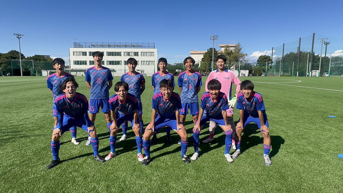 大成高校サッカー部ユニフォーム 全国高校サッカー選手権東京都予選2次予選準々決勝 🆚東京実業