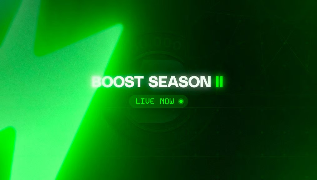 cxmrondlls's tweet image. 📈 Boost Season II：数据不会骗人。

假设奖励总额为 5,000,000 $BOOST，
当市场价格升至 $0.20 时，这是一场价值 百万美元 的竞赛。

当前距离活动结束还有 ≈ 40 天，
这意味着每一个 ZAP 都在重新定价「注意力」本身。
在一个总计 2,000 ZAP 的生态中，
平均每个 ZAP ≈ 2,500 $BOOST （约 $500…