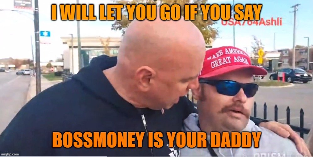 Bossmoney8444's tweet image. #meatwad Whos yo Daddy ? #bottomline #maga #cult #chicago