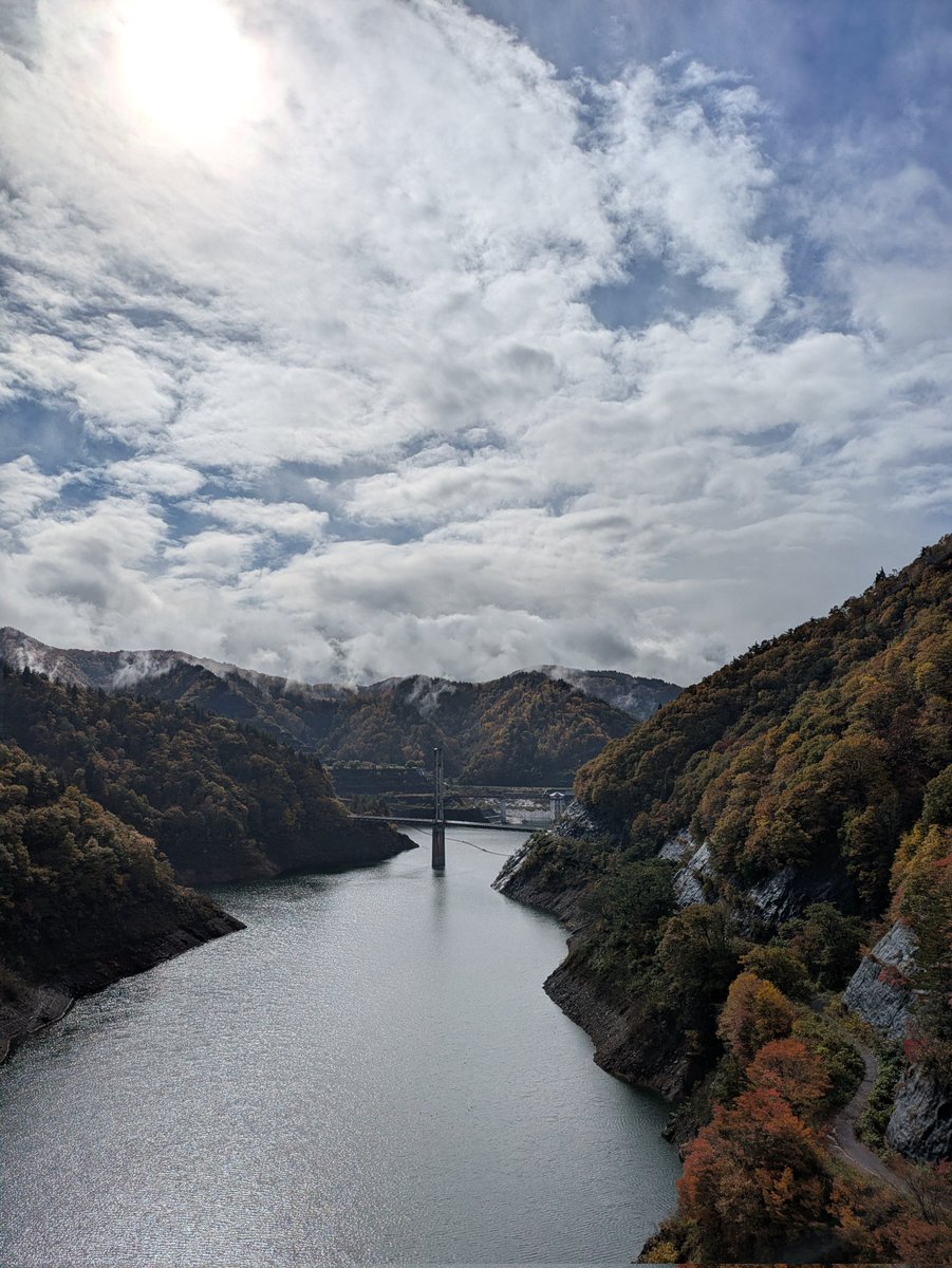 udakapikapi's tweet image. 土砂降りがいつしか小降りに🌧️道中の景色が素晴らしかった📸