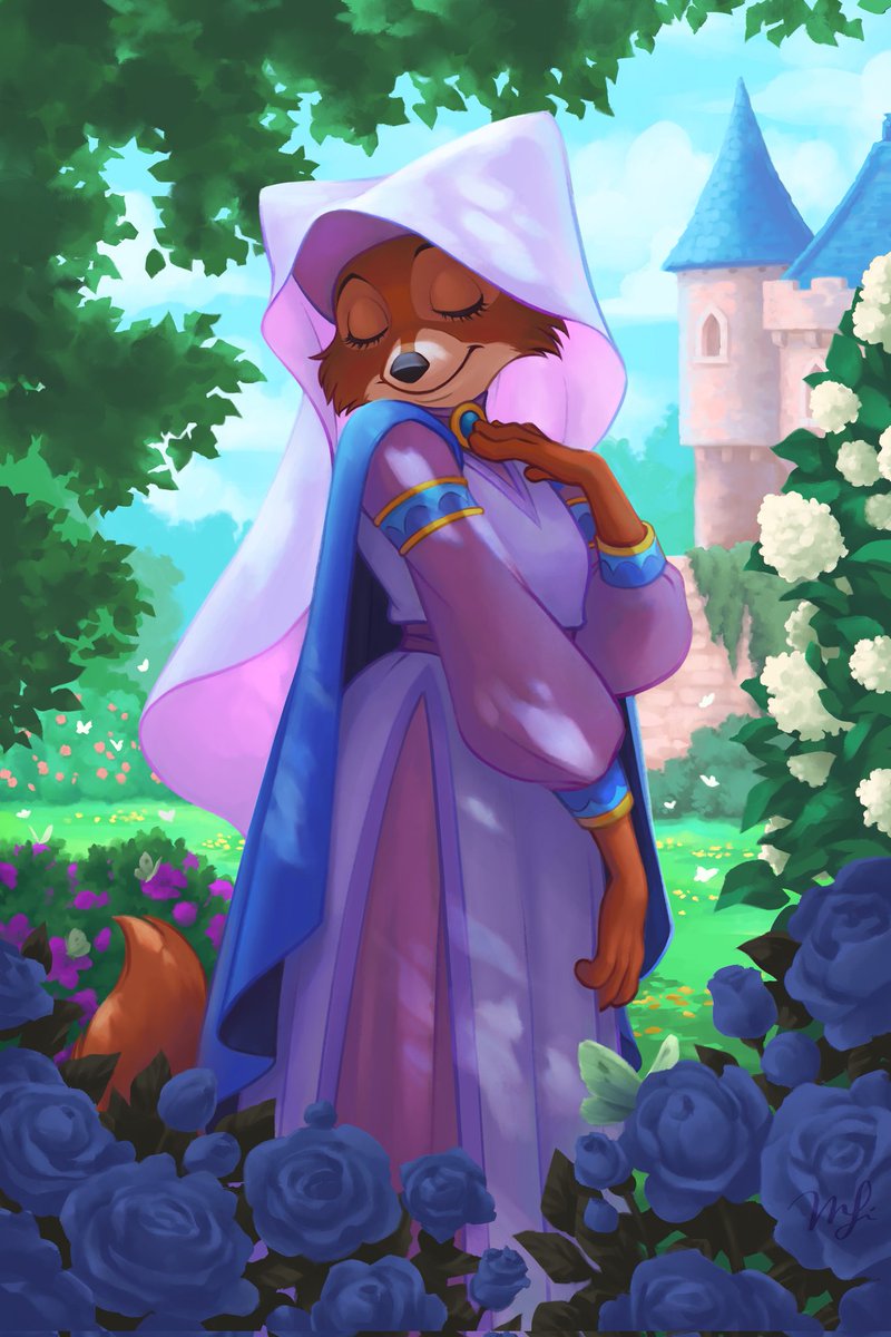 Started this piece right before Lightbox, got some great notes at the Ravensburger/Lorcana booth, and I'm so happy with how it turned out!

#lorcana #disney #maidmarian #robinhood