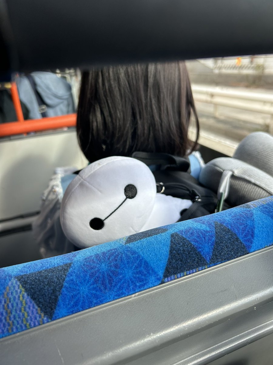 バスでなんか視線感じると思ってたら正体この子
#ベイマックス