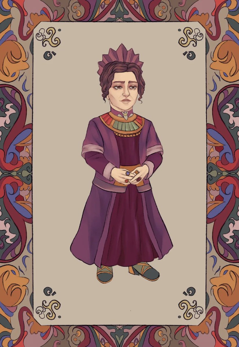 asoiafpalestine's tweet image. Our hundredth-and-fifty-seventh piece is…      

An OC, Ormada Redwyne!
#asoiaf
