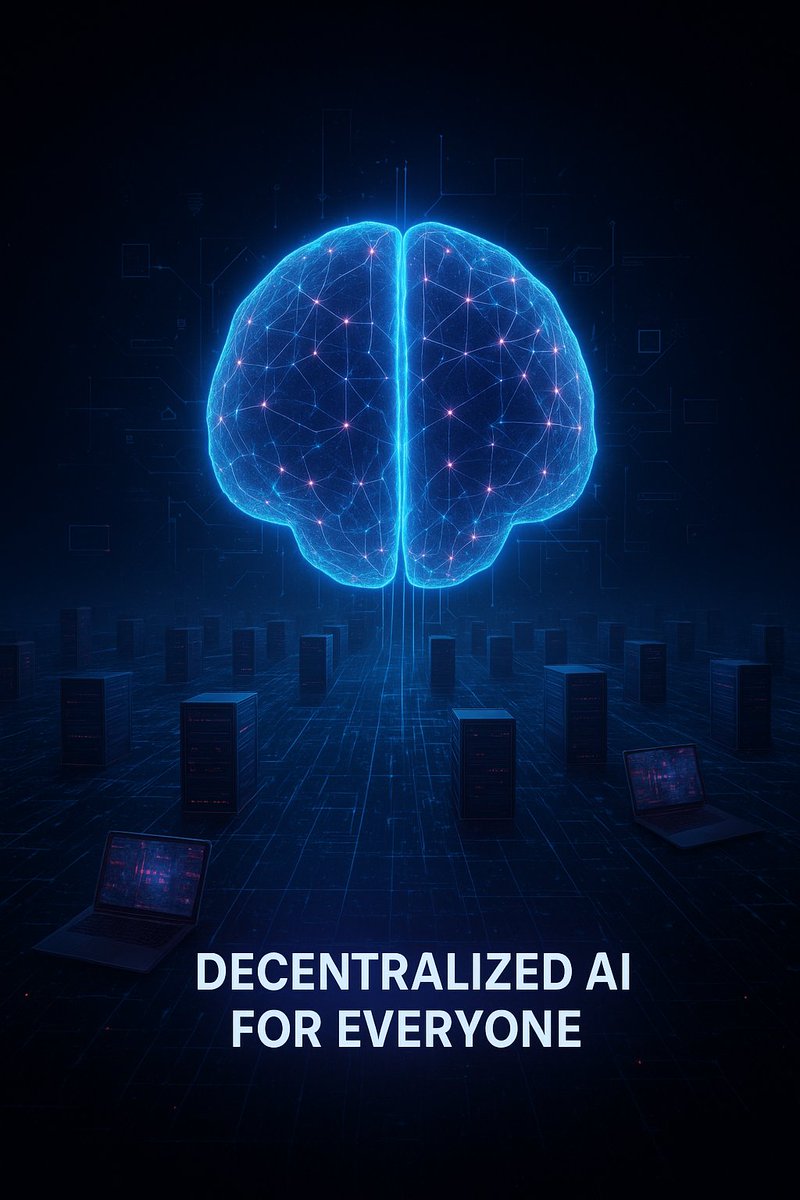 AdiiSaku82556's tweet image. 🧠✨ Future is decentralized.
AI shouldn’t belong to a few — it should empower everyone.
Join the movement.
#DecentralizedAI #FutureTech #Web3 #AIRevolution