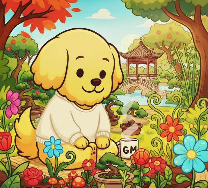 <a href="/cz_binance/">CZ 🔶 BNB</a> GM from the $Shih Tzu community 
We keep Building!
#BNBChain