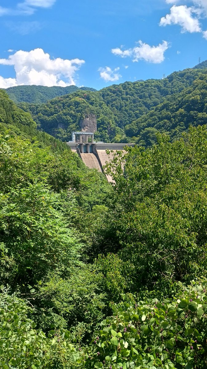 #これを見た人は木に囲まれた写真をあげろ
国土交通省関東地方整備局 藤原ダム