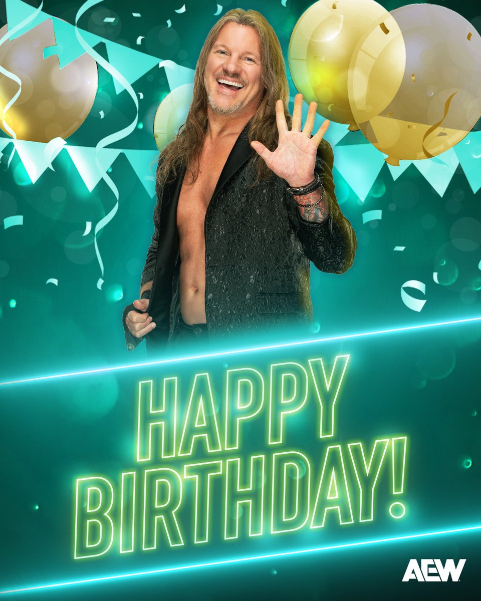 Happy Birthday! <a href="/IAmJericho/">Chris Jericho (Social Media Team Managed)</a>