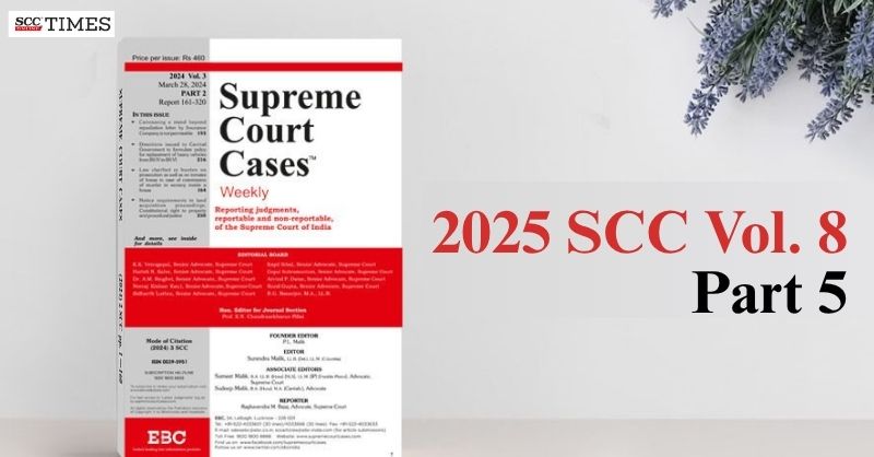 scconline_'s tweet image. [Cases Reported] 2025 SCC Vol. 8 Part 5

Read More Here- scctimes.com/3151IoyAF

#CasesReported #2025SCCVol8Part5 #constitution #consumerprotection #Departmentalenquiry #Electricity #FakeEncountersByPolice #GiftDeed #LatestSupremeCourtCases #ServiceLaw #Transferofproperty