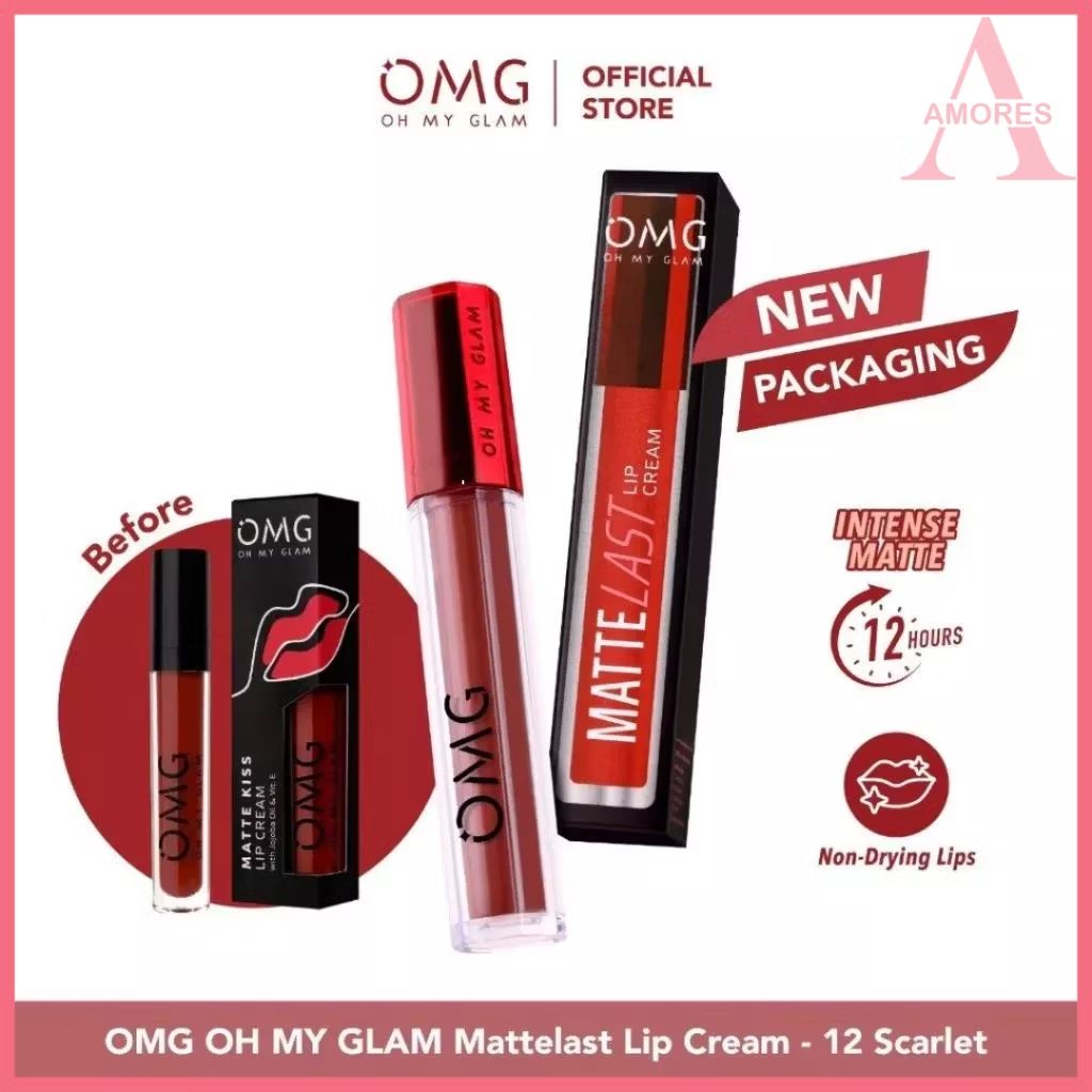Cek OMG OH MY GLAM Matte Kis Lip Cream 3.5 gr - Lip Cream Matte LA055 dengan harga Rp5.240. Dapatkan di Shopee sekarang! s.shopee.co.id/5AkMmNlRsJ?sha…