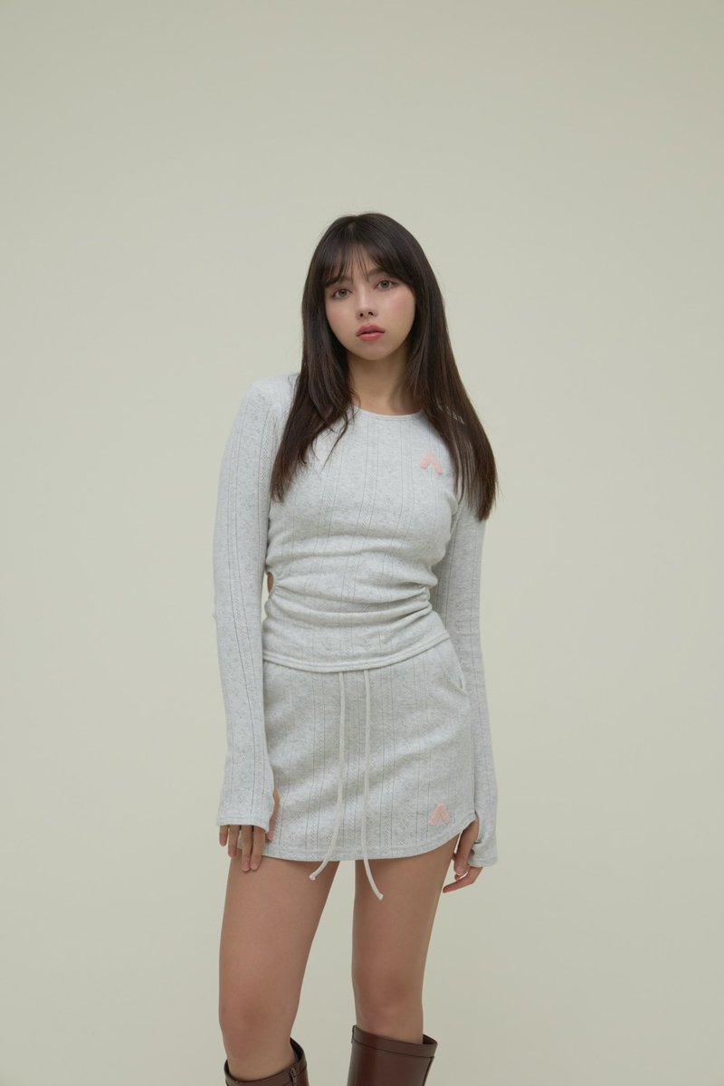 andmary Milky frill mini dress アンドマリー andmary