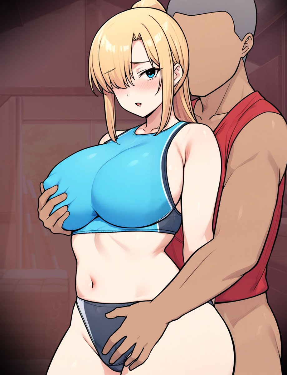 新作エロ漫画の表紙です!
陸上部NTRモノです! 