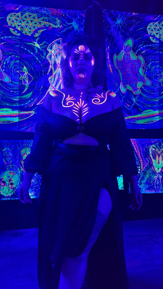 I've come for your soul.

Feed me. 

#UVLight #VampireBall #Halloween2025