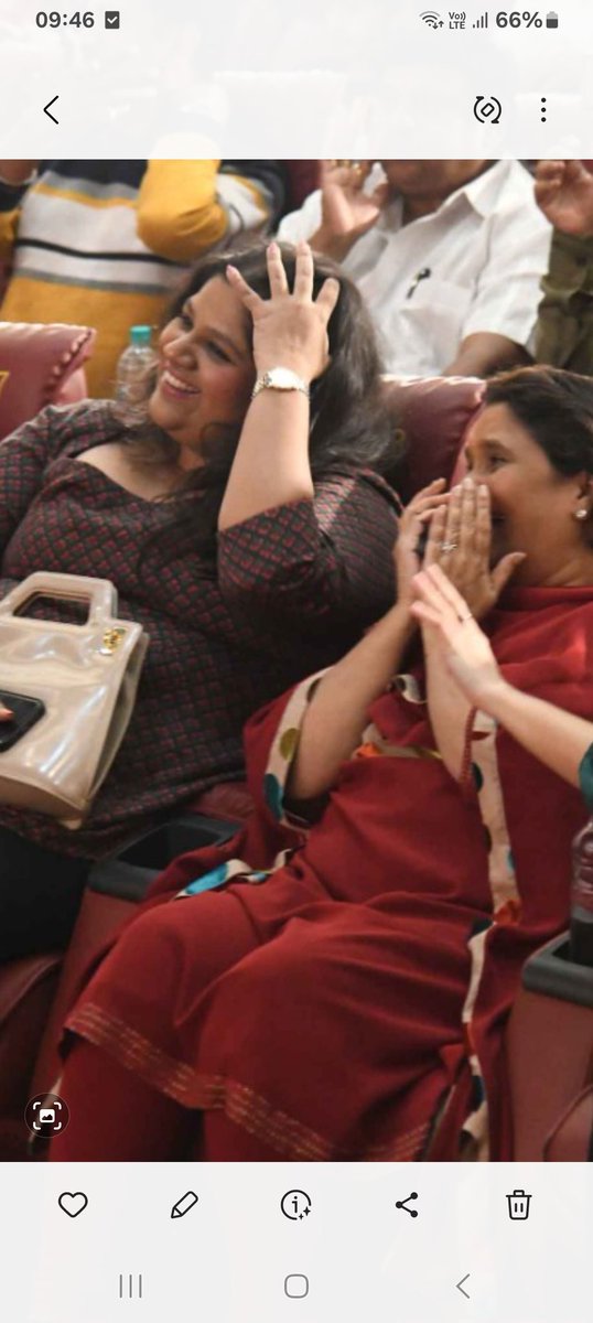 StarMag5's tweet image. Photo of thday...
@NivedithaSrk  #Geethashivarajkumar   #45thefilm  #songpromotion