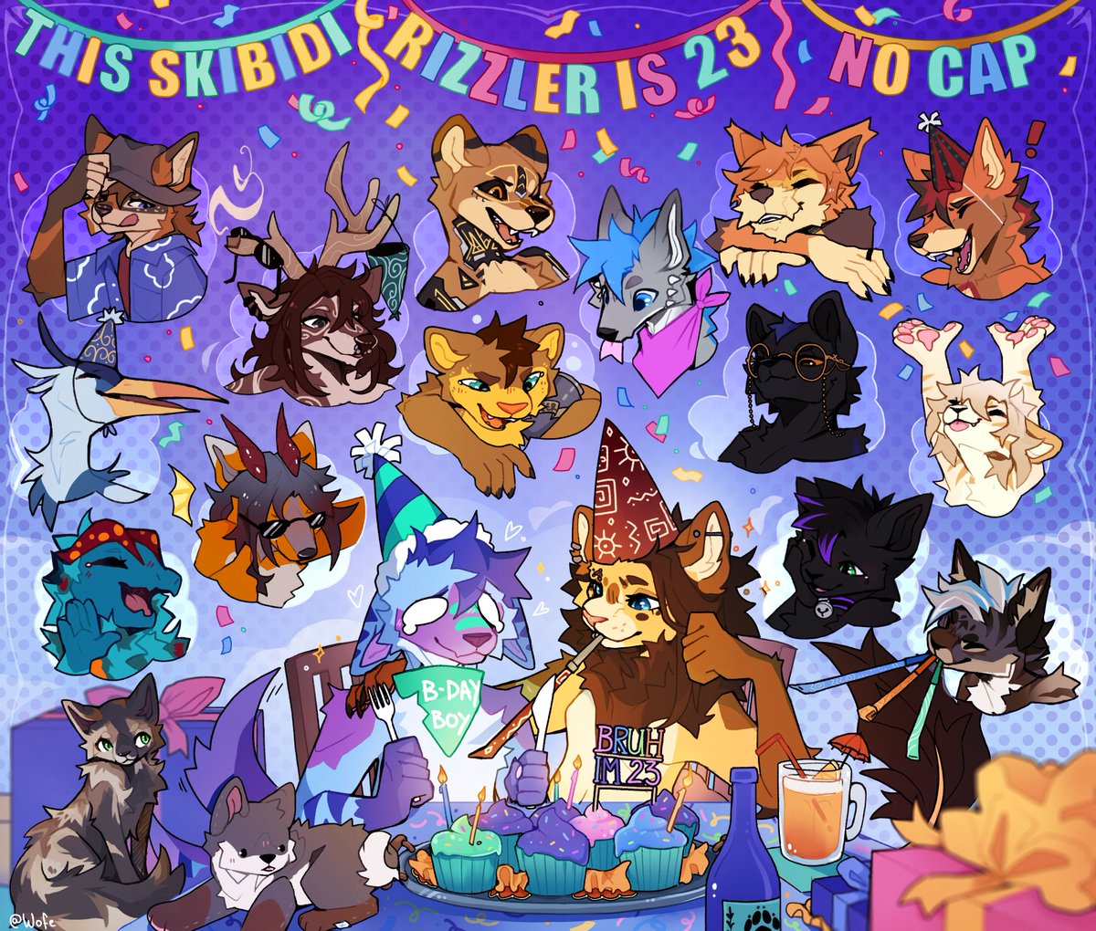 Thank you so much everyone! im just blown away by your kindness I was not expecting such a huge thoughtful gift! you guys make me feel so safe and loved and I cannot express how happy I am to have you all by my side!💖 

this gotta be the silliest birthday ever 😛