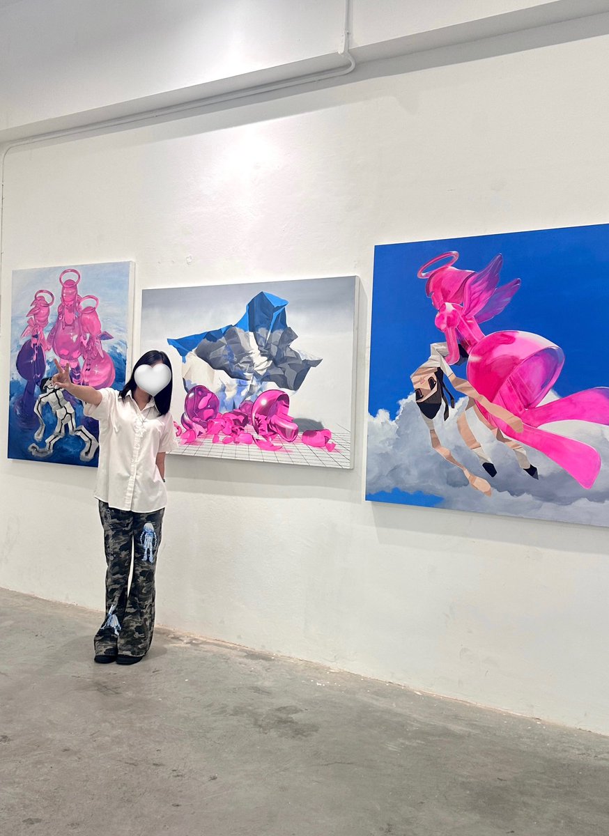 ปกติไม่ลงงานมอ แต่รอบนี้ขอลงไว้เป็นที่ระลึก พรีธีสิสจบแร้วค่า เย่ 😭✌️🩷(💀)