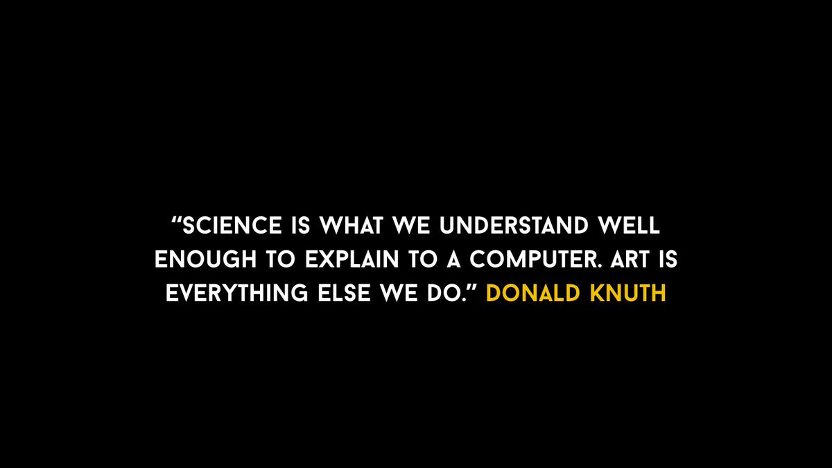 shokunin_dev's tweet image. 💻🎨 #SharedQualities #DonaldKnuth #CodingIsArt