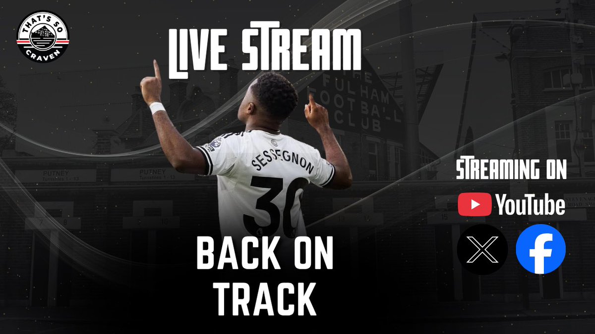 📣 Catch up on on our latest podcast with with Elton and Sam, available now on all podcast providers and YouTube (Links below) #fulham #ffc

⚫️ Back to winning ways
⚪️ Iwobi 8
⚫️ Injury crises over
⚪️ Full match review

Audio: pod.fo/e/3493b9

YouTube: