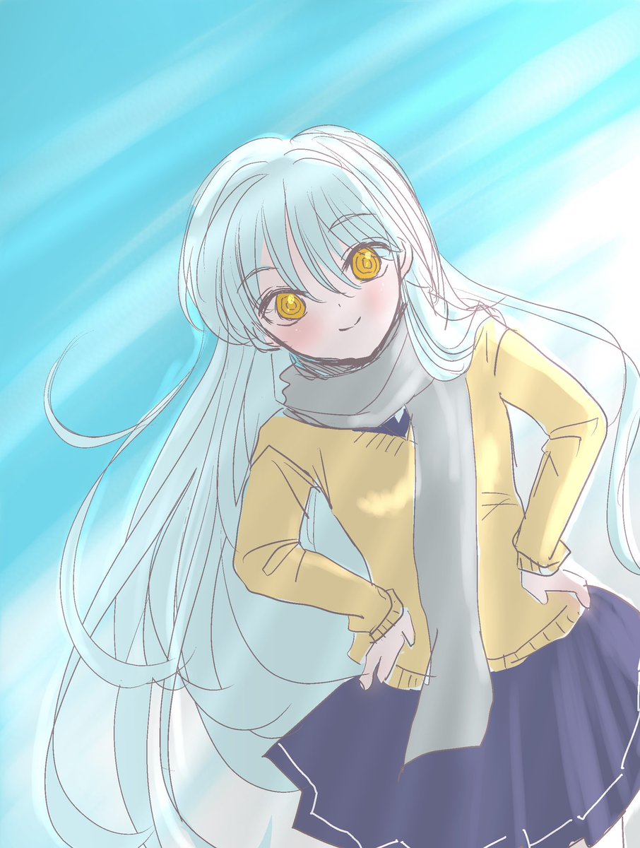 yukinosita_1217's tweet image. 「青空の下の推し」
#橋ティー3rd 
#橋ティー３ワンドロワンライ