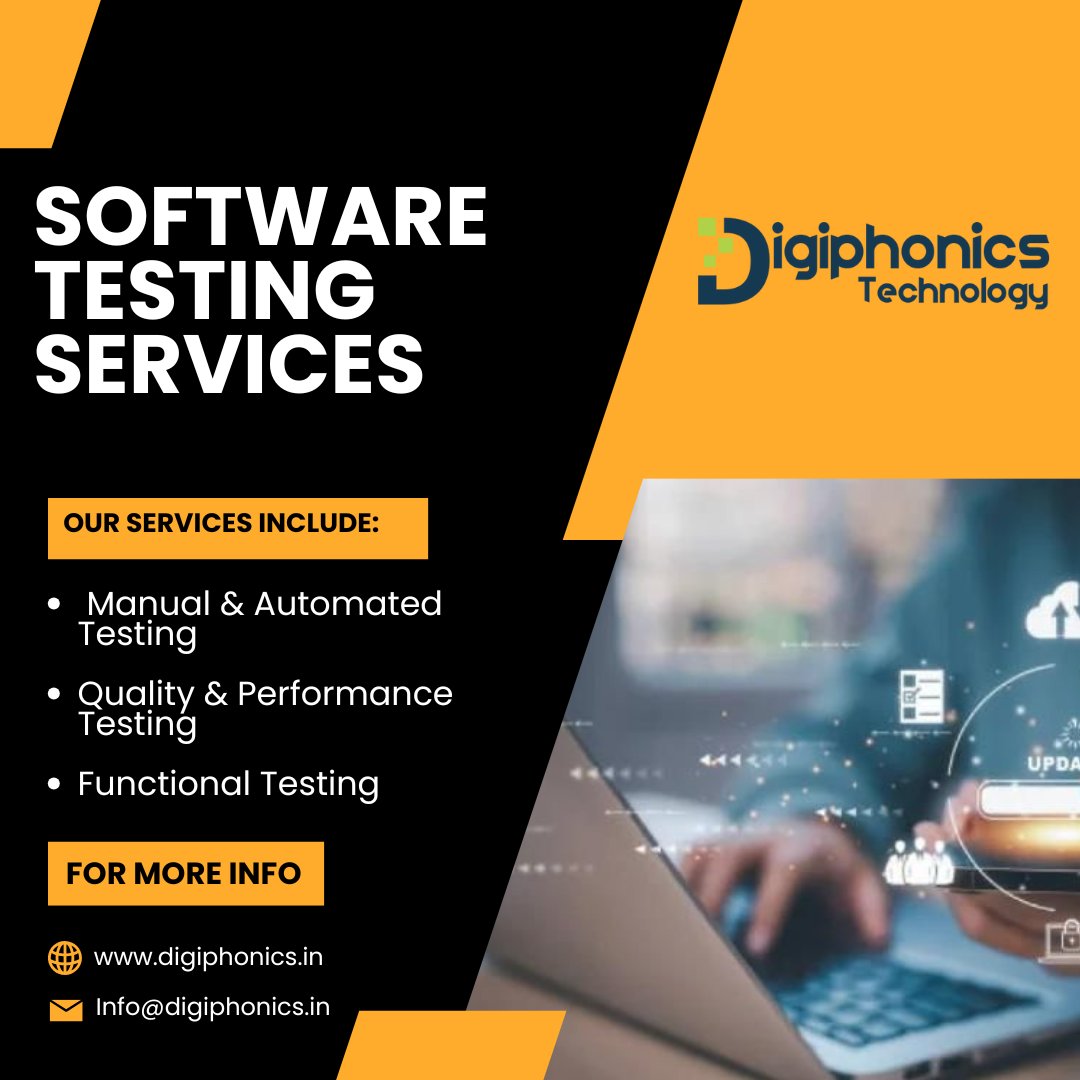 digiphonics23's tweet image. Deliver flawless software with our expert testing solutions that ensure quality, security, and performance.

#SoftwareTesting #QAServices #AppTesting #BugFreeSoftware #PerformanceTesting