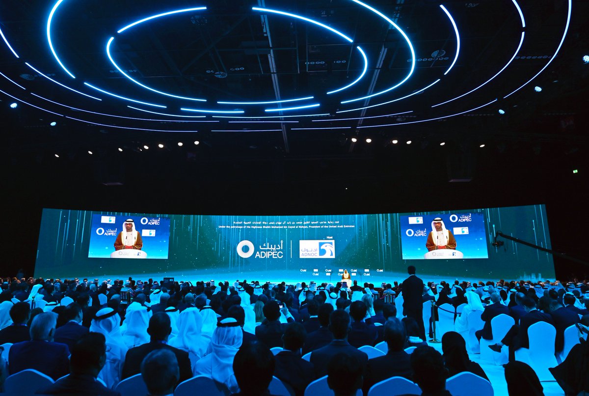 MikayilJabbarov's tweet image. Within the framework of our working visit to the #UnitedArabEmirates, we attended the opening ceremony of the ADIPEC (@ADIPECOfficial) Exhibition and Conference.

The event showcased cutting-edge #technologies and innovative solutions shaping the #oil and #gas industry, as well…