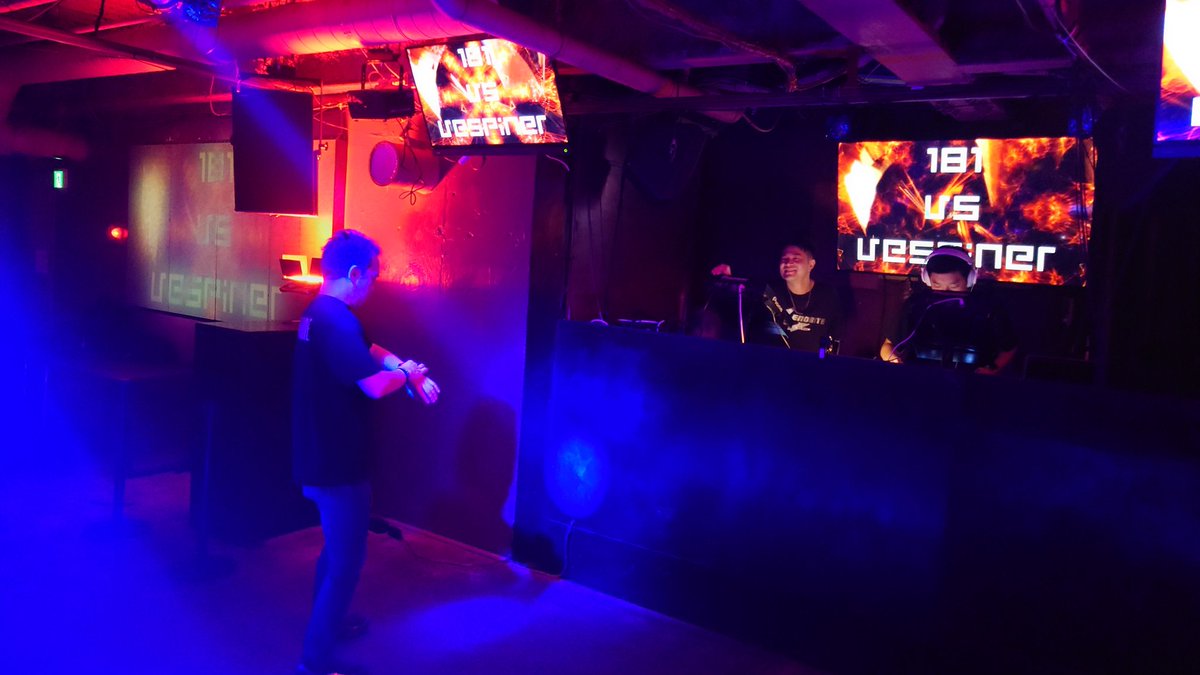 Thunderdomeおじさんも楽しそうにしています #trdm