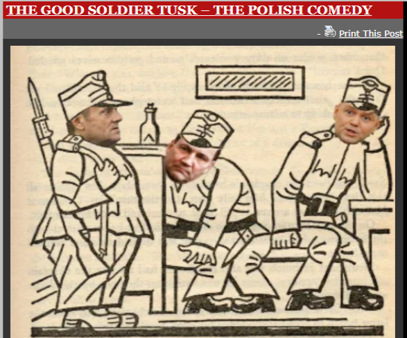 Pushed by Washington, pulled by Berlin, bribed by London to go to war with Moscow,  this is how the Donald Tusk government falls in Radosław Sikorski’s desperate last  bid for promotion and riches.  johnhelmer.net/the-good-soldi…