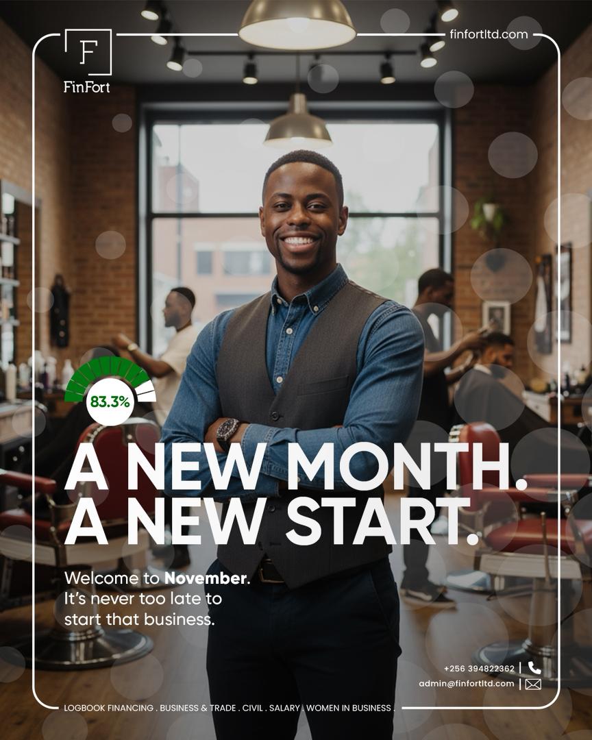 How is your "New Year Resolution List" coming along?

Not to worry, FinFort Limited has got you covered with our bespoke loan products tailored to meet your business needs and all you have to do is give us a call on 0394822362.