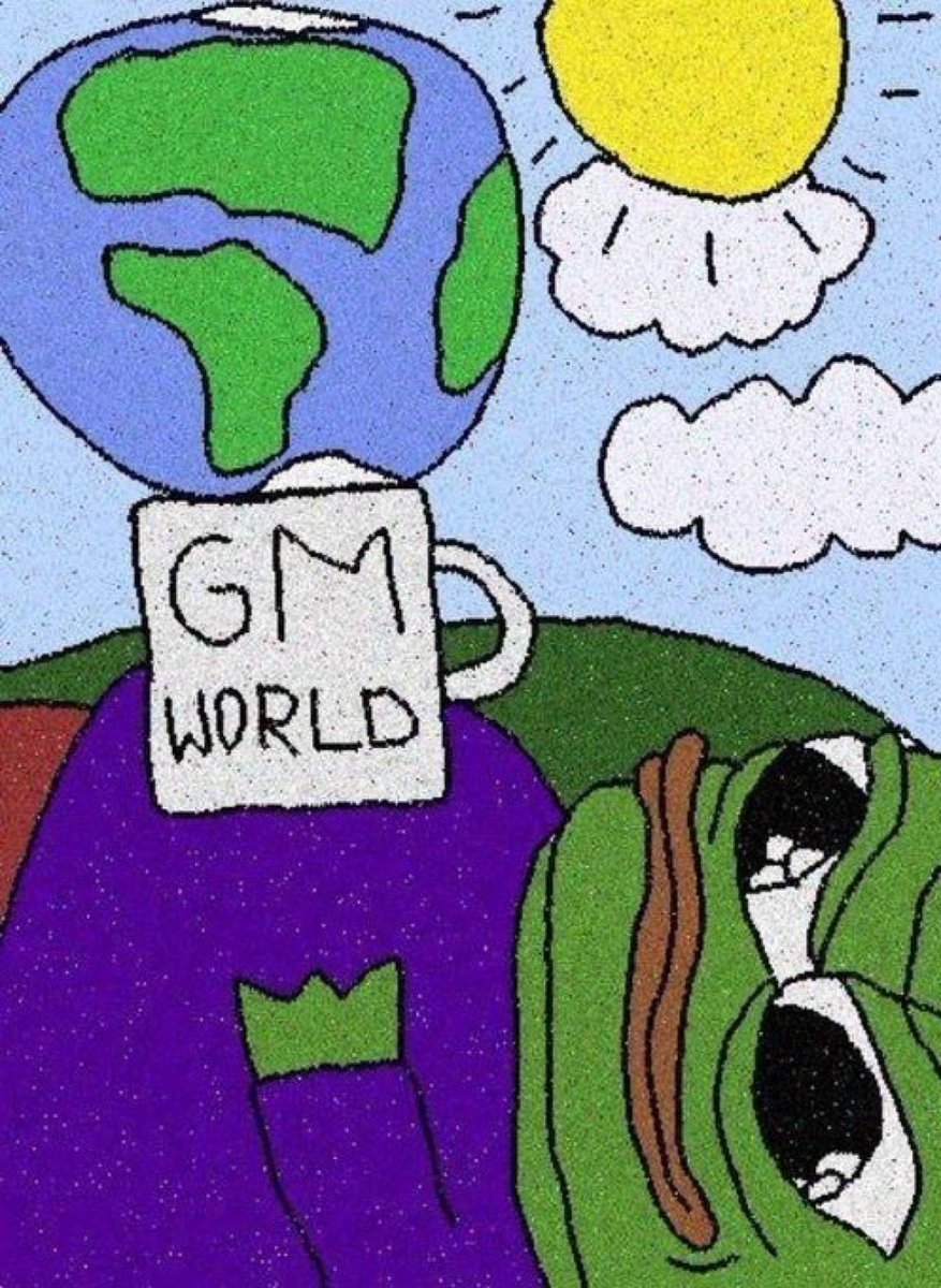 Gm frens 

Drop a gm when you see this