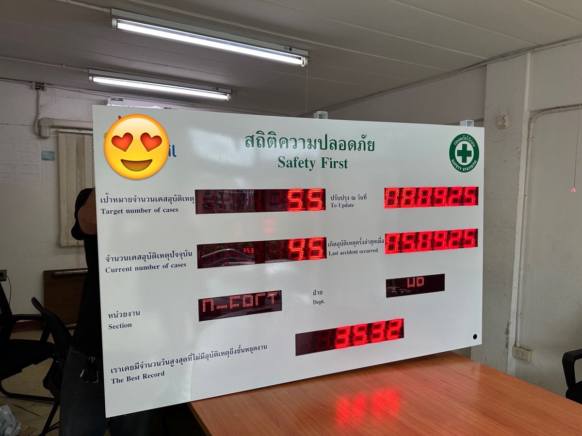 InterfacecomA's tweet image. SAFETY BOARD ป้ายสถิติความปลอดภัย
รับผลิตและออกแบบ
ติดต่อ-สอบถาม
Tel: 062-869-5665
Line : cd665

#ป้าย #ป้ายดิจิตอล #ป้ายเซฟตี้ #ป้ายบอร์ดเซฟตี้ #xป้ายเซฟตี้ดิจิตอล #SAFETY #safetyboard #boardsafety #ป้ายสถิติควมปลอดภัย #ป้ายสถิติ #ป้ายความปลอดภัย #ป้ายสถิติดิจิตอล #digitalboard
