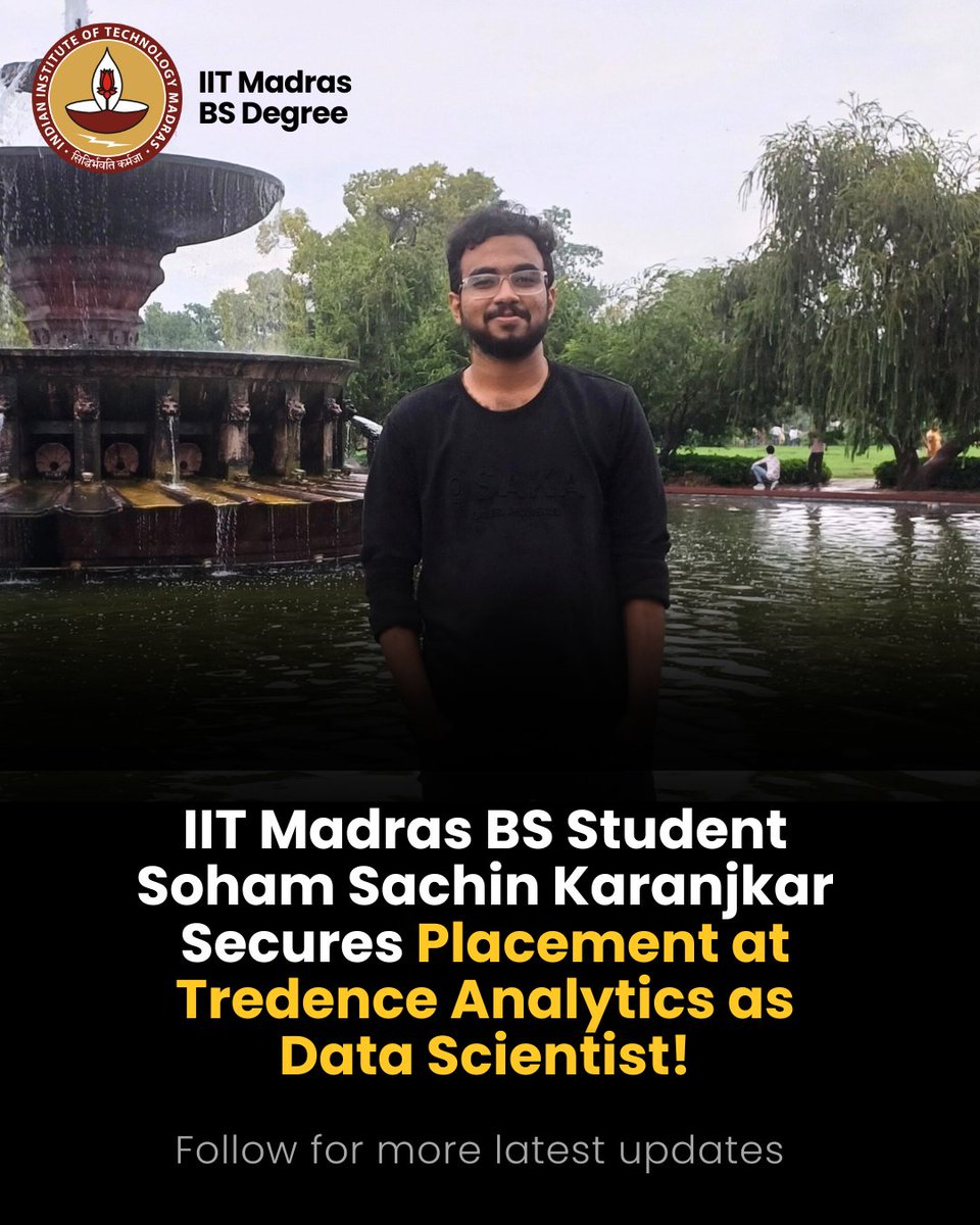 iitm_bs's tweet image. From 0 to 100, The Power of Learning with IIT Madras BS!

When I look back at my journey in the IIT Madras BS in Data Science &amp;amp; Applications, one moment stands out, my first term in Programming in Java.🧵👇