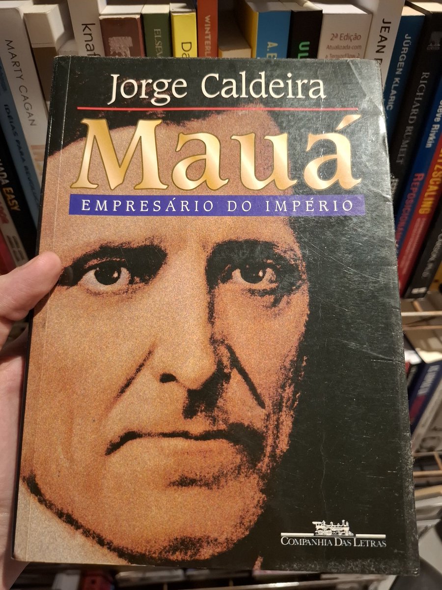 1taryen's tweet photo. @douglasgomes Recomendo esse livro para quem quiser saber mais sobre o Barão de Mauá. Edição antiga. Comprei em um sebo. https://t.co/5pT7pA8swV