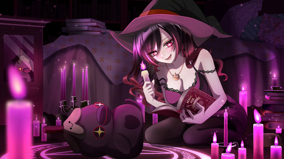 Halloween illustration I made for <a href="/YumitheWitch/">Yumi the Witch ⚗️🩸『V4Mirai』</a> 🎃

Thank you so much ❤️

#YumiDarkArts #VGenComm