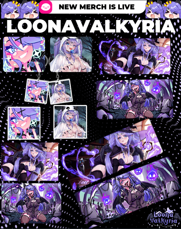 𝐋𝖔𝖔𝖓𝖆 𝐕𝖆𝖑𝐤𝖞𝖗𝖎𝖆 💜🐦‍⬛💀🔞 53%!🍀 tweet media