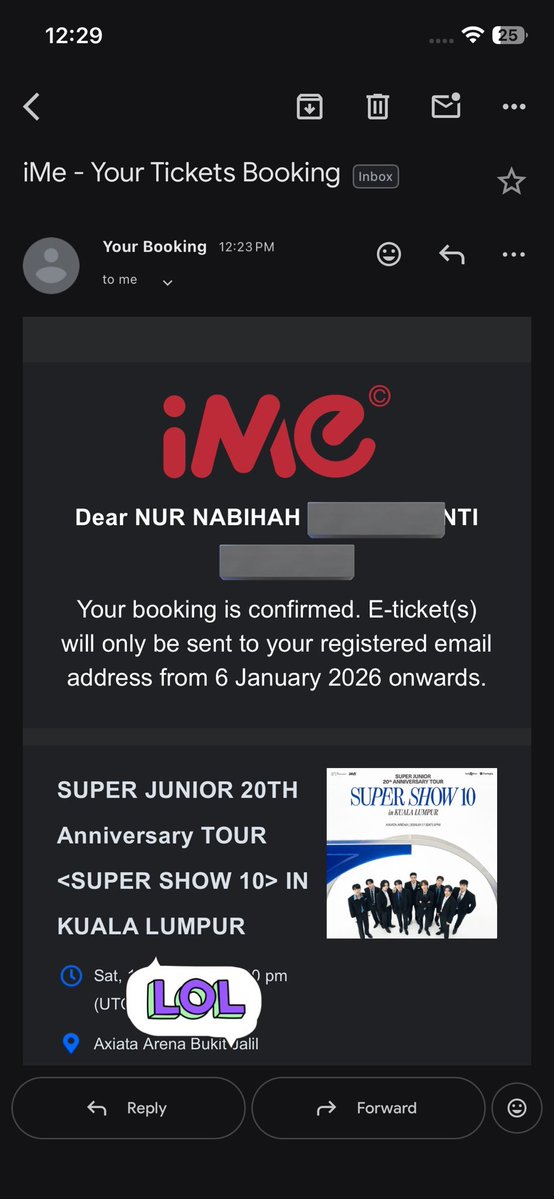 nminsss's tweet image. Ok dah boleh watch me one step two step three step four 😝😝

#sujuinkl #superjuniorinkl
