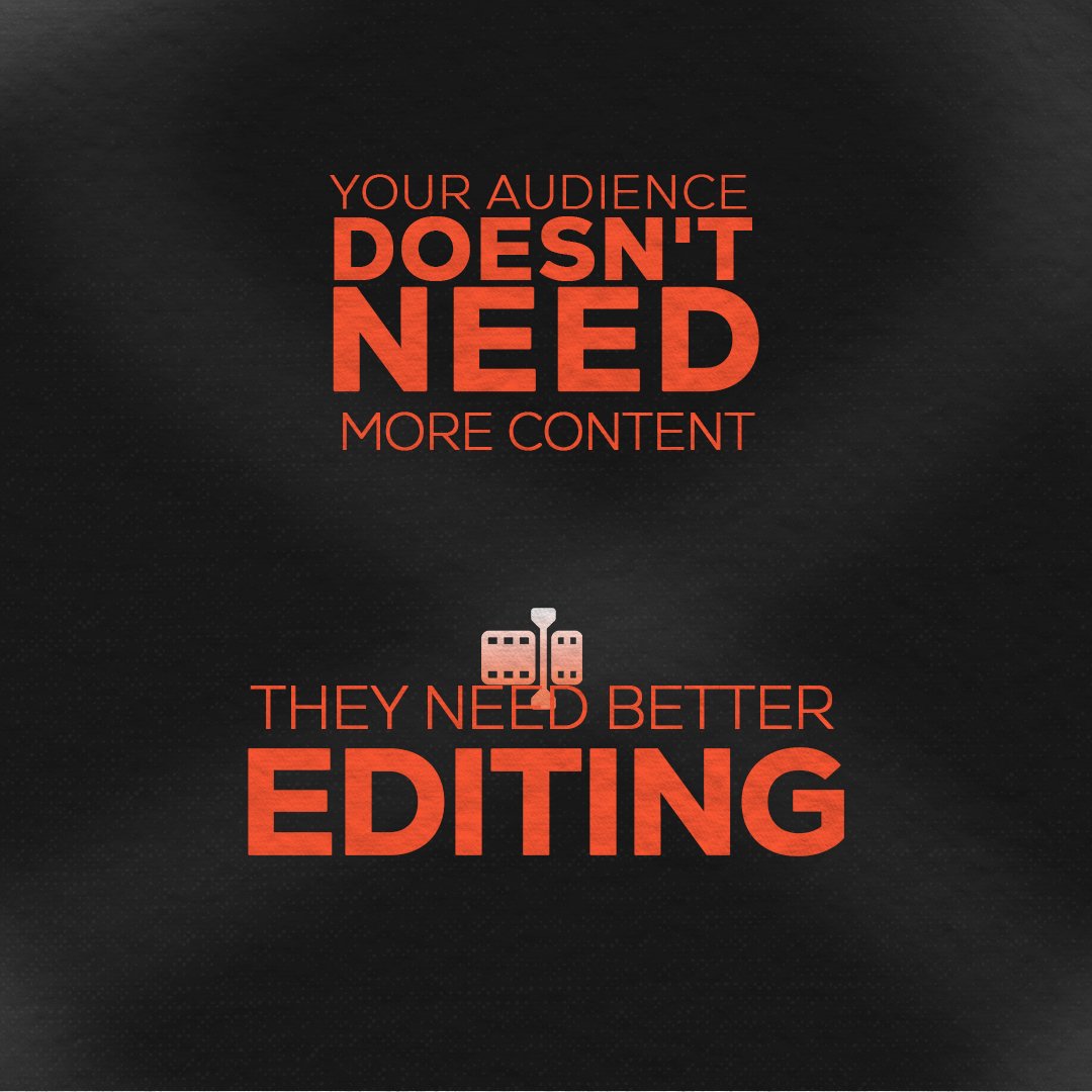 Rashed_Edits's tweet image. Unpopular opinion: Posting 3 times a week with quality editing beats daily raw posts. Chasing daily quotas risks burnout. Quality builds authority; volume can dilute value. Agree? Drop a 🔥! Disagree? Let’s debate!