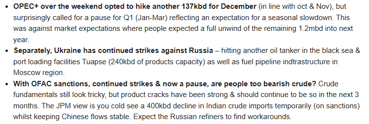 riceforthought's tweet image. Over weekend thoughts on Crude Oil /CL via...JPM