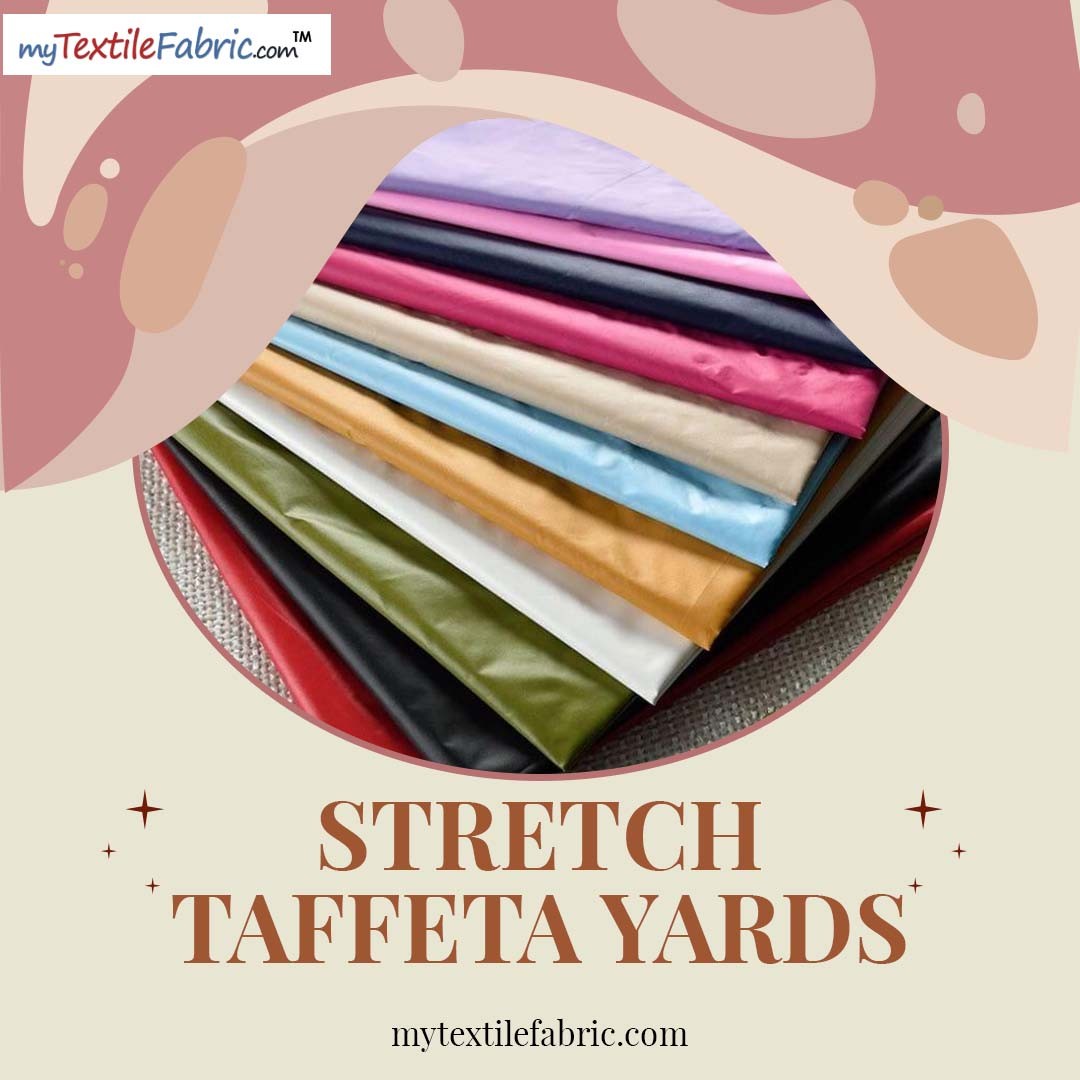 MyTextileFabr1c's tweet image. Move with elegance! Stretch Taffeta Fabric offers both structure and flexibility, perfect for gowns, formal wear, and performance costumes. Shiny, durable, and stretchable — ideal for designers who want both style and comfort.

bit.ly/43PWEpX

#Stretch #MyTextileFabric
