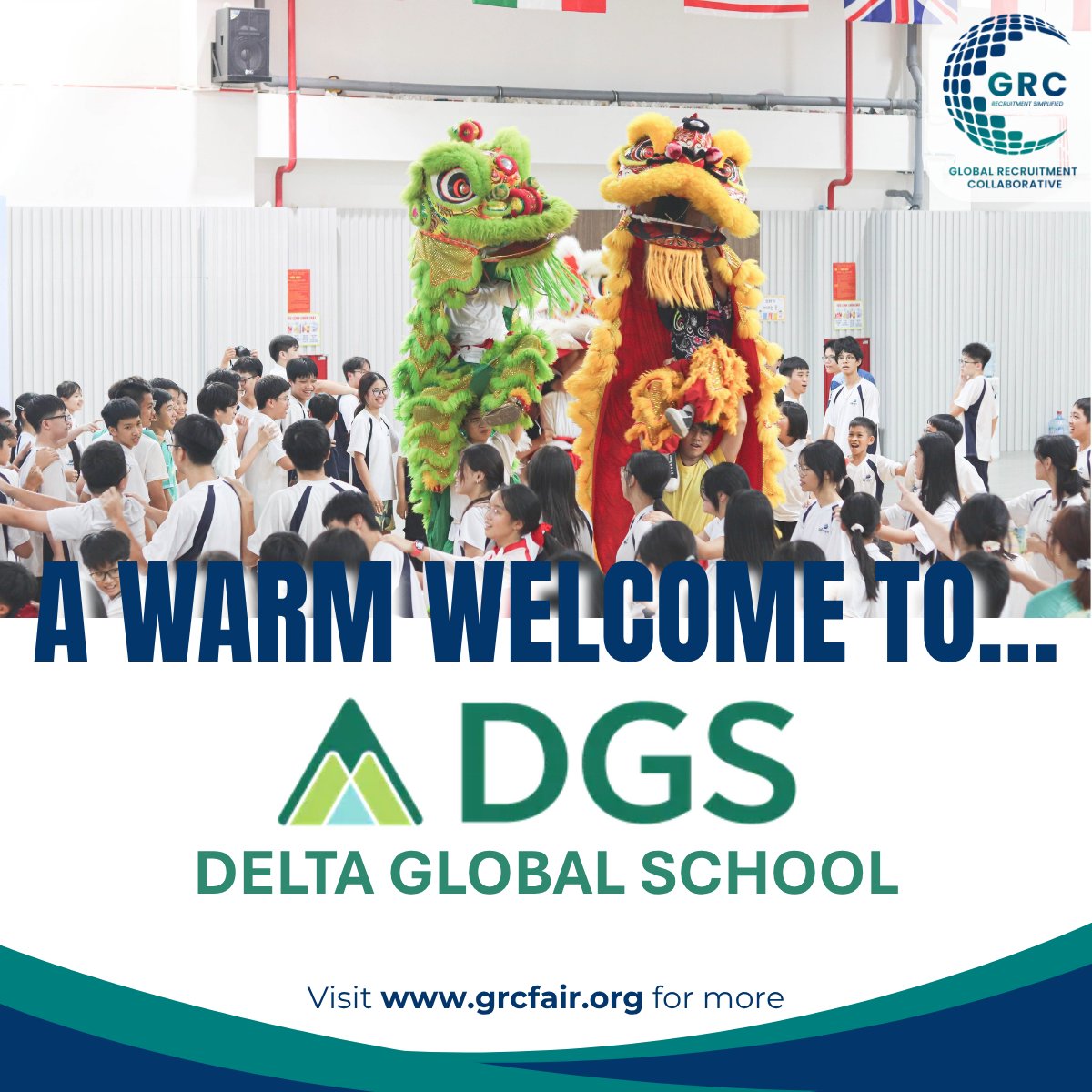 We’re proud to have Delta Global School with us again this season, bringing their energy and excellence to the GRC community.
Visit grcfair.org for more