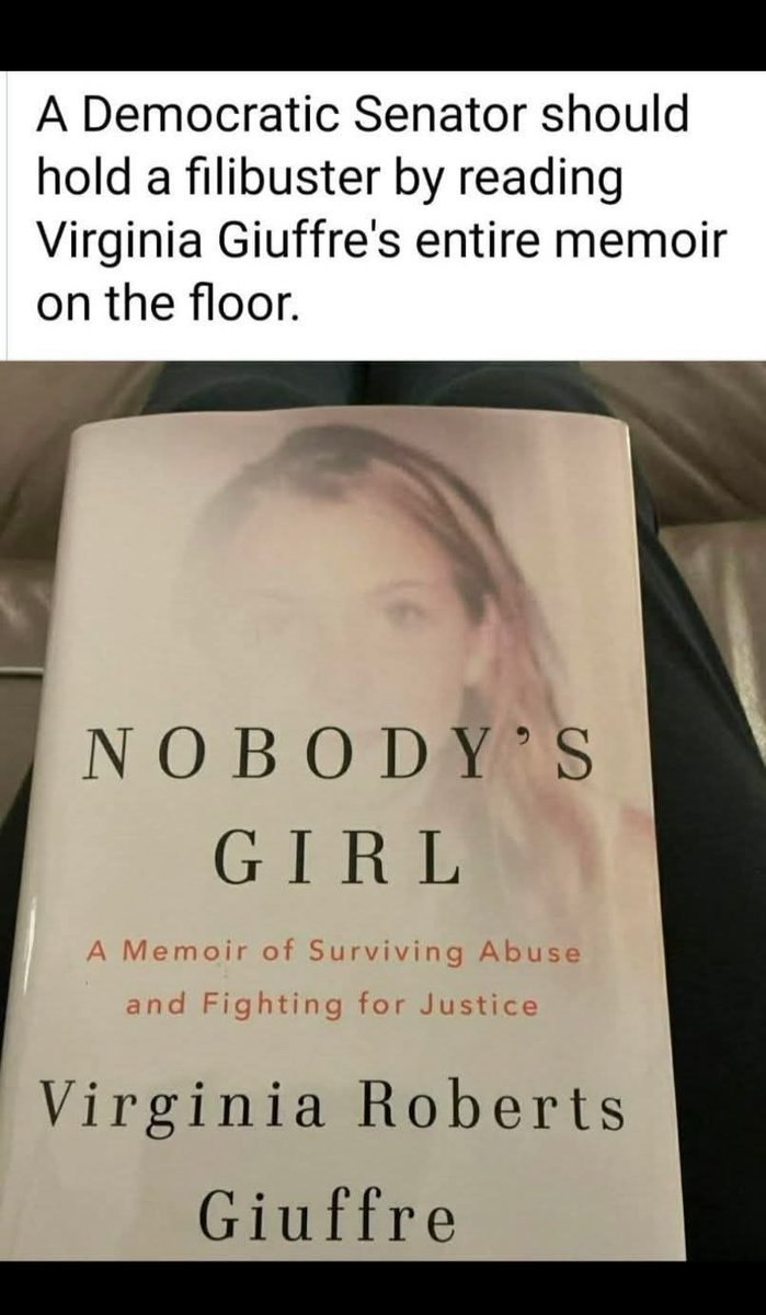 Yes! Read it to the ENTIRE world!🌎 📖 👀
#EpsteinFiles #VirginiaGiuffre #MondayMotivation <a href="/AmberWoods100/">Amber Speaks Up</a>