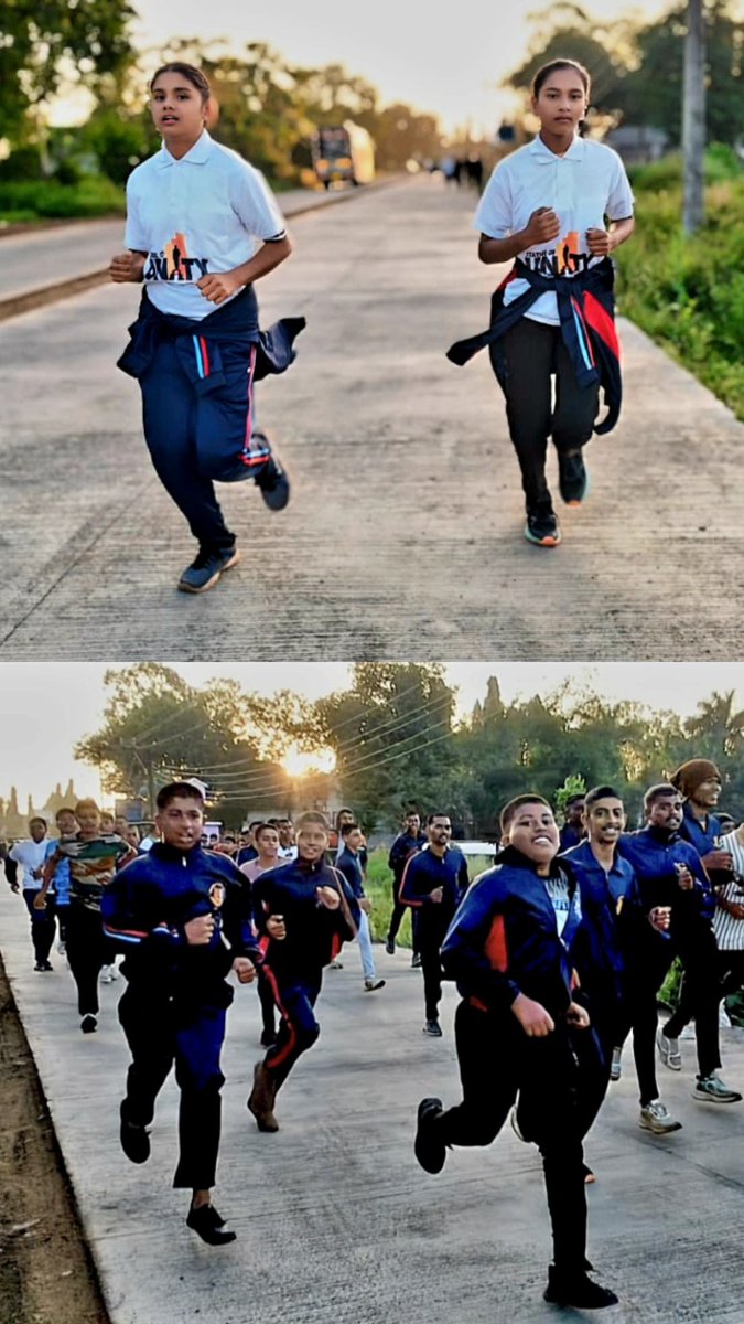 ncc_dte's tweet image. Cadets of Maharashtra #NCC Directorate proudly joined the #RunForUnity on Rashtriya Ekta Diwas in fond remembrance of the Iron Man of India, Sardar Vallabhbhai Patel on #SardarPatelJayanti commemorating his 150th birthday. His vision of a united and strong India continues to…