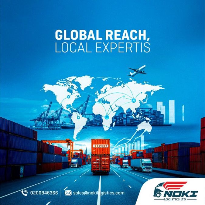 Fresh Monday = fresh shipments
At Noki Logistics, we handle all your logistical needs
 
Call 0200946366
Or
Visit: nokilogistics.com