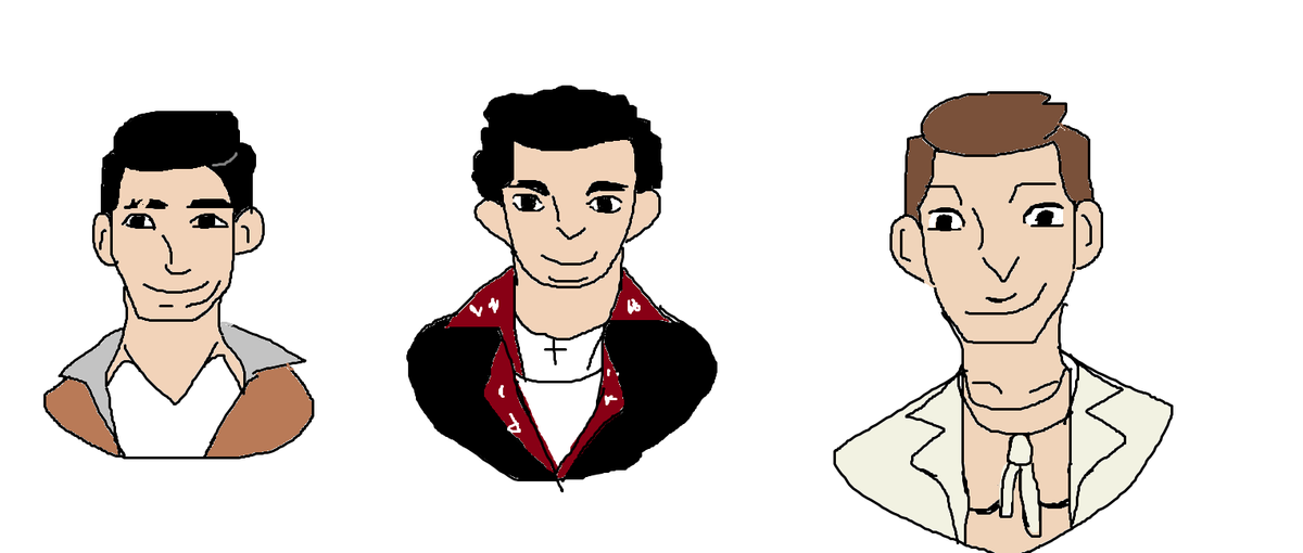 here's all my shitty mspaint mafia doodles