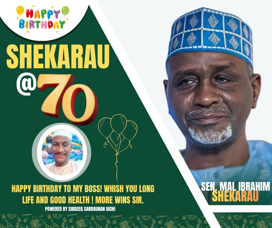 Allah ya Karo shekaru masu albarka