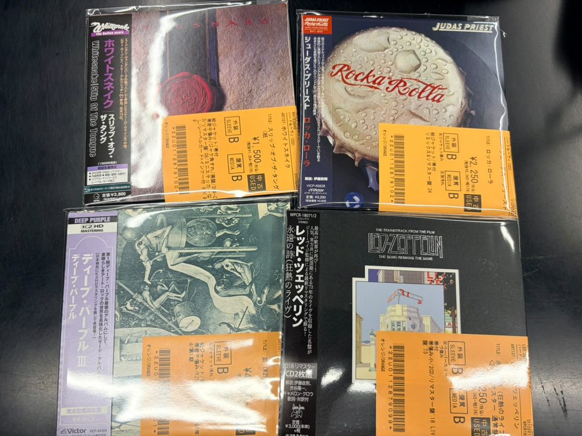 ディスクユニオンお茶の水ハードロック/ヘヴィメタル館＠買取