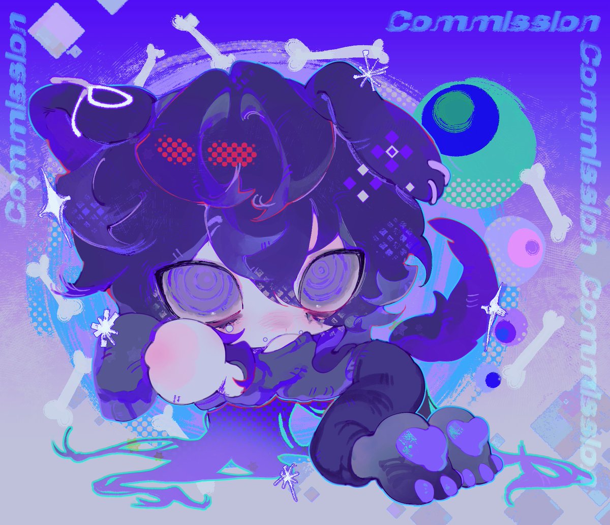 Chibi commission for Candi !!